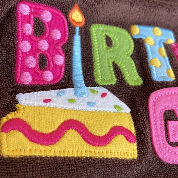 Birthday girl party bib - Picture 2 of 5